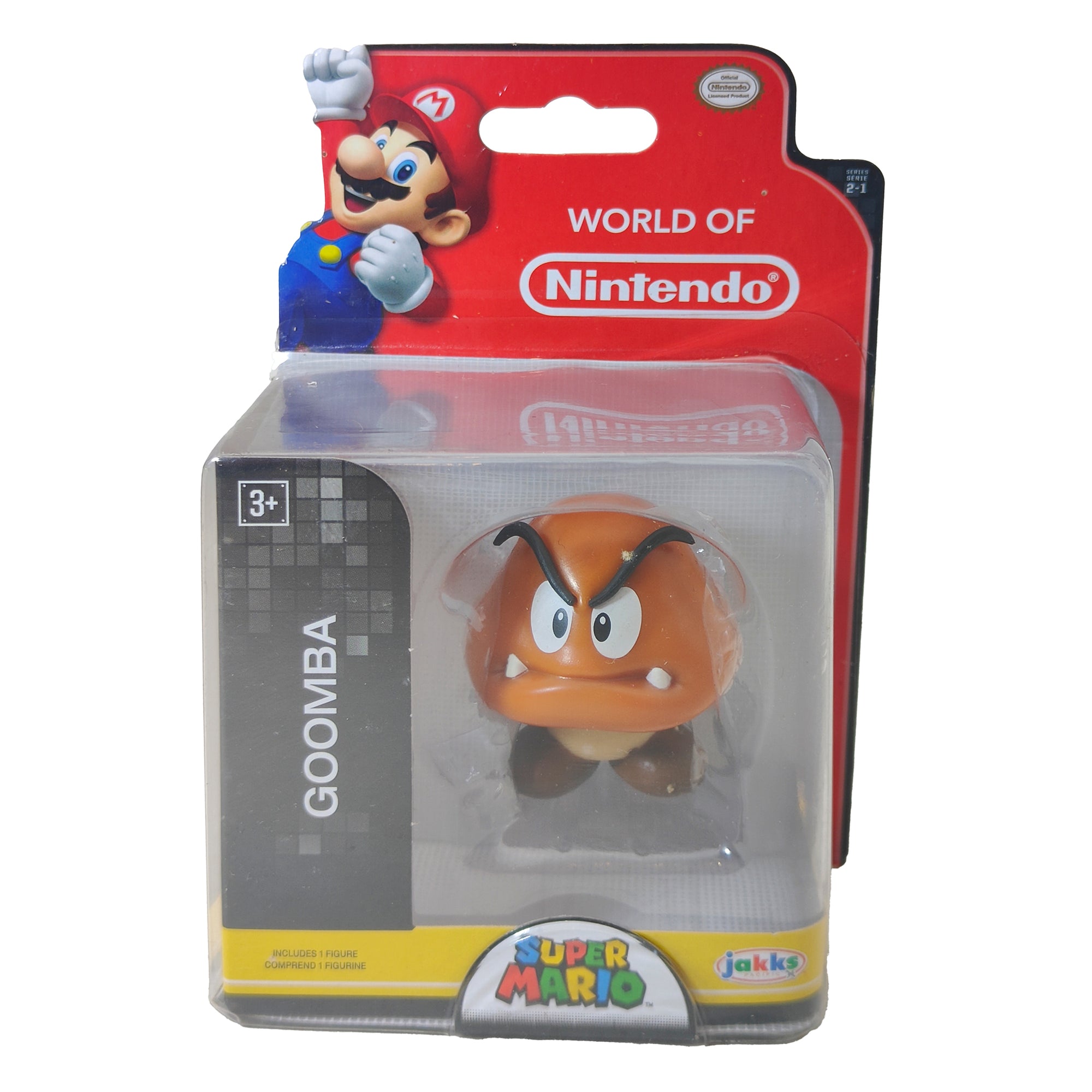 World Of Nintendo Goomba Jakks Pacific Mini Figure 2016  4cm