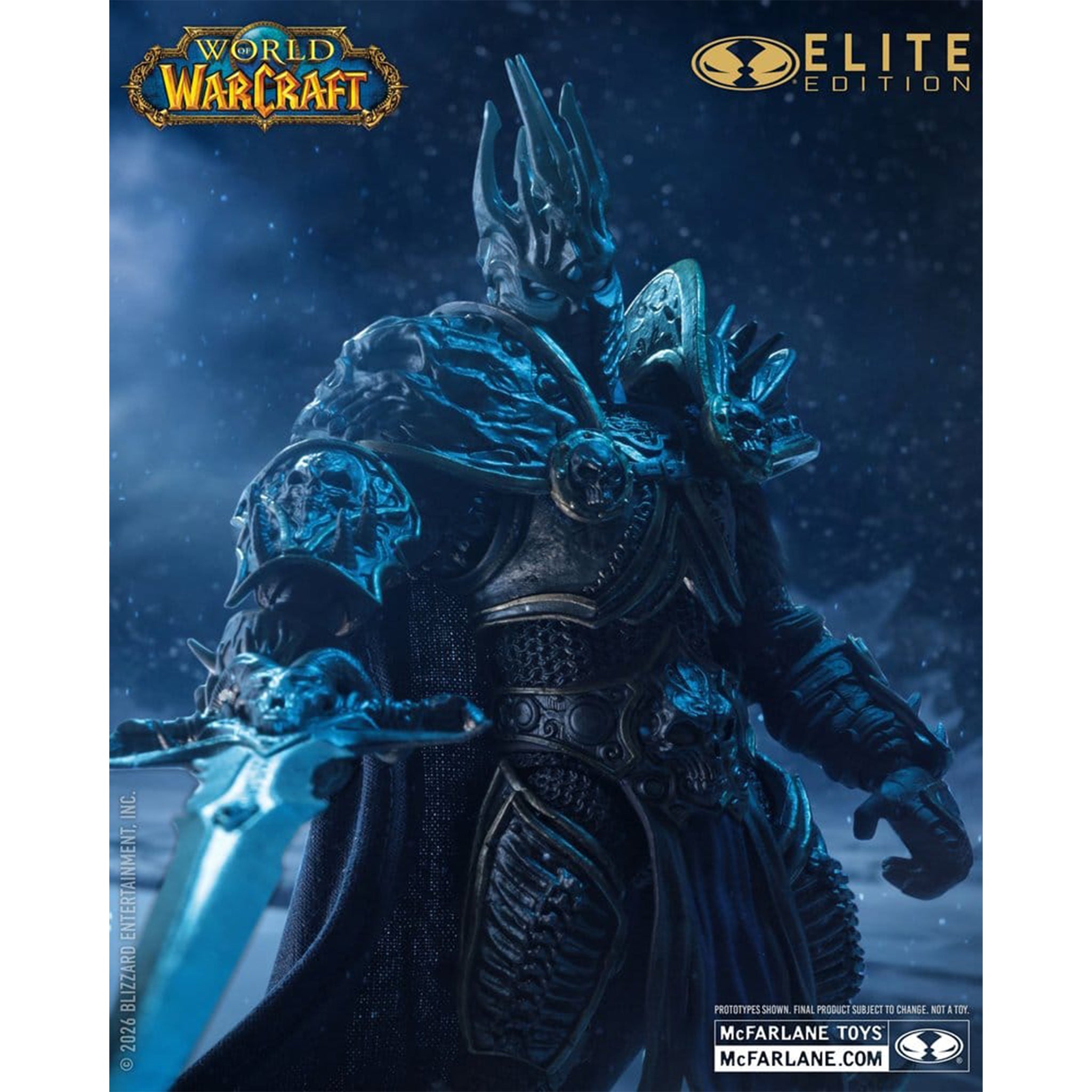 World of Warcraft Elite Edition Lich King McFarlane Toys Action Figure Elite Edition
