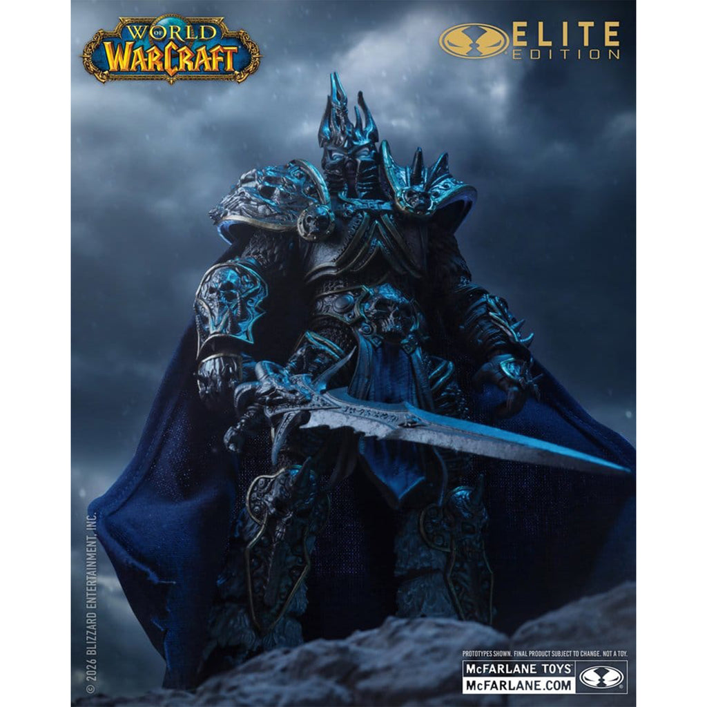 World of Warcraft Elite Edition Lich King McFarlane Toys Action Figure Elite Edition – Video Game Characters, McFarlane Toys, 22 cm, brand new collector item, Uncanny Collectibles Dublin Ireland