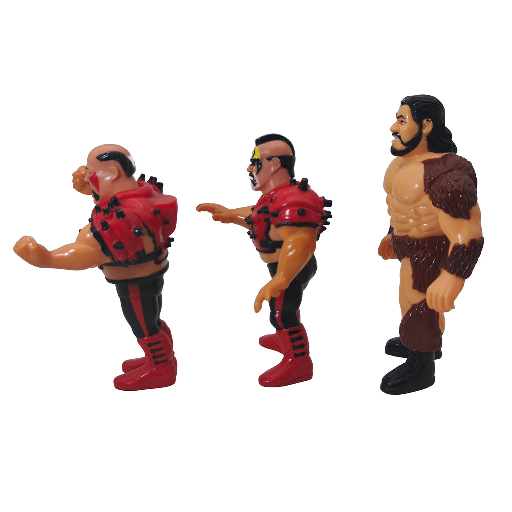 WWE WWF Legion of Doom & Giant Gonzalez Hasbro Action Figure Bundle 1991 10cm – WWE, Hasbro, 10 cm, 1991, pre-owned collector piece, Uncanny Collectibles Dublin Ireland