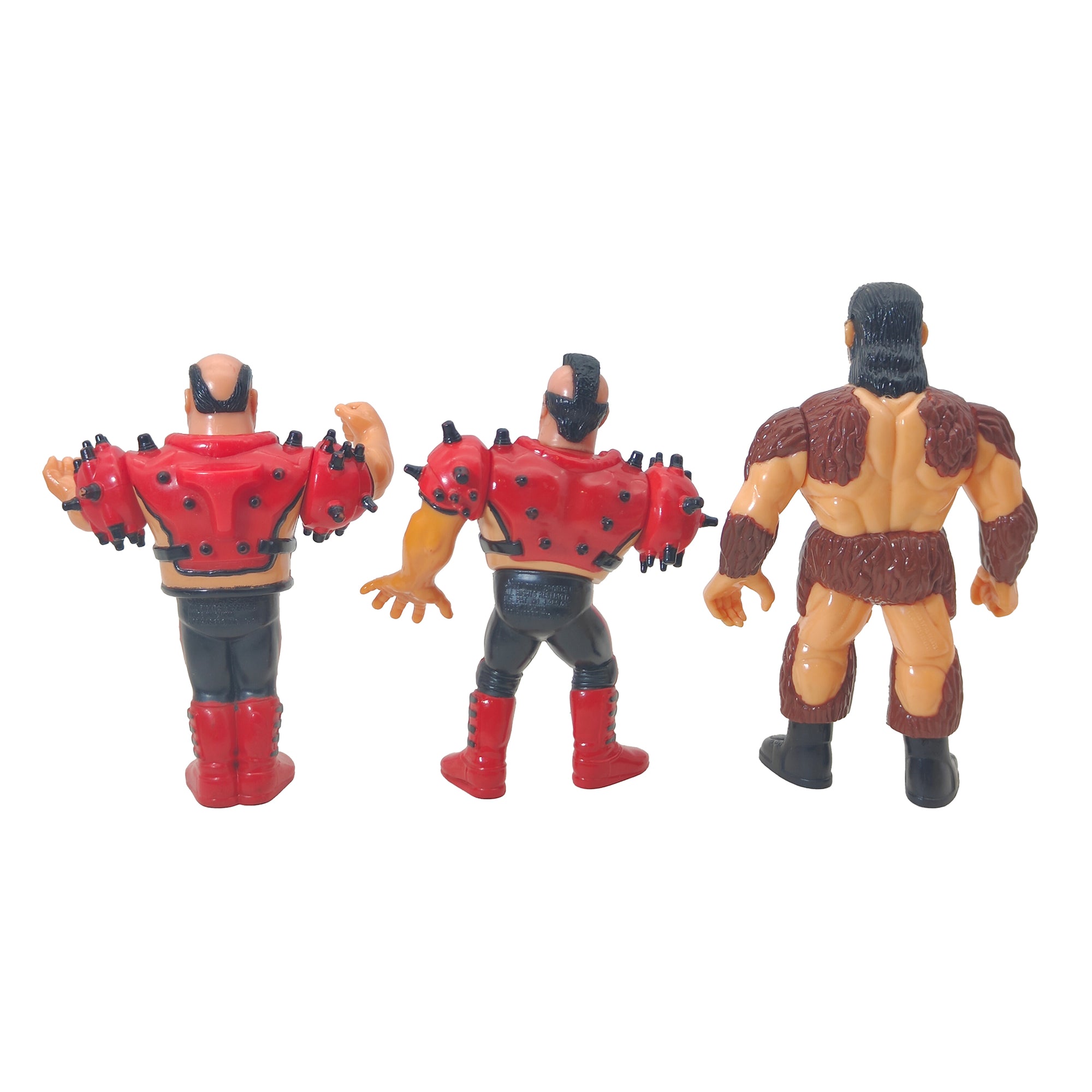 WWE WWF Legion of Doom & Giant Gonzalez Hasbro Action Figure Bundle 1991 10cm