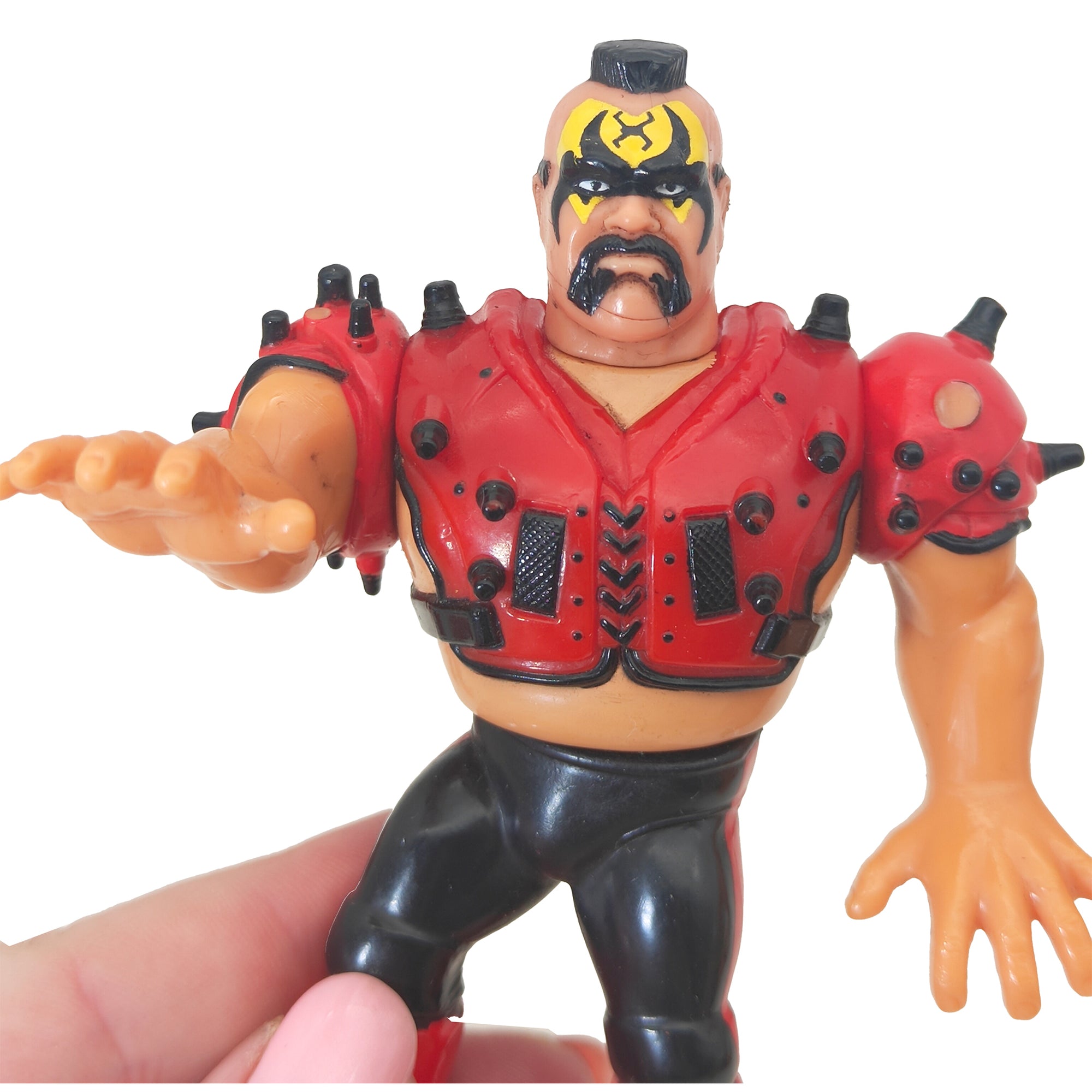 WWE WWF Legion of Doom & Giant Gonzalez Hasbro Action Figure Bundle 1991 10cm