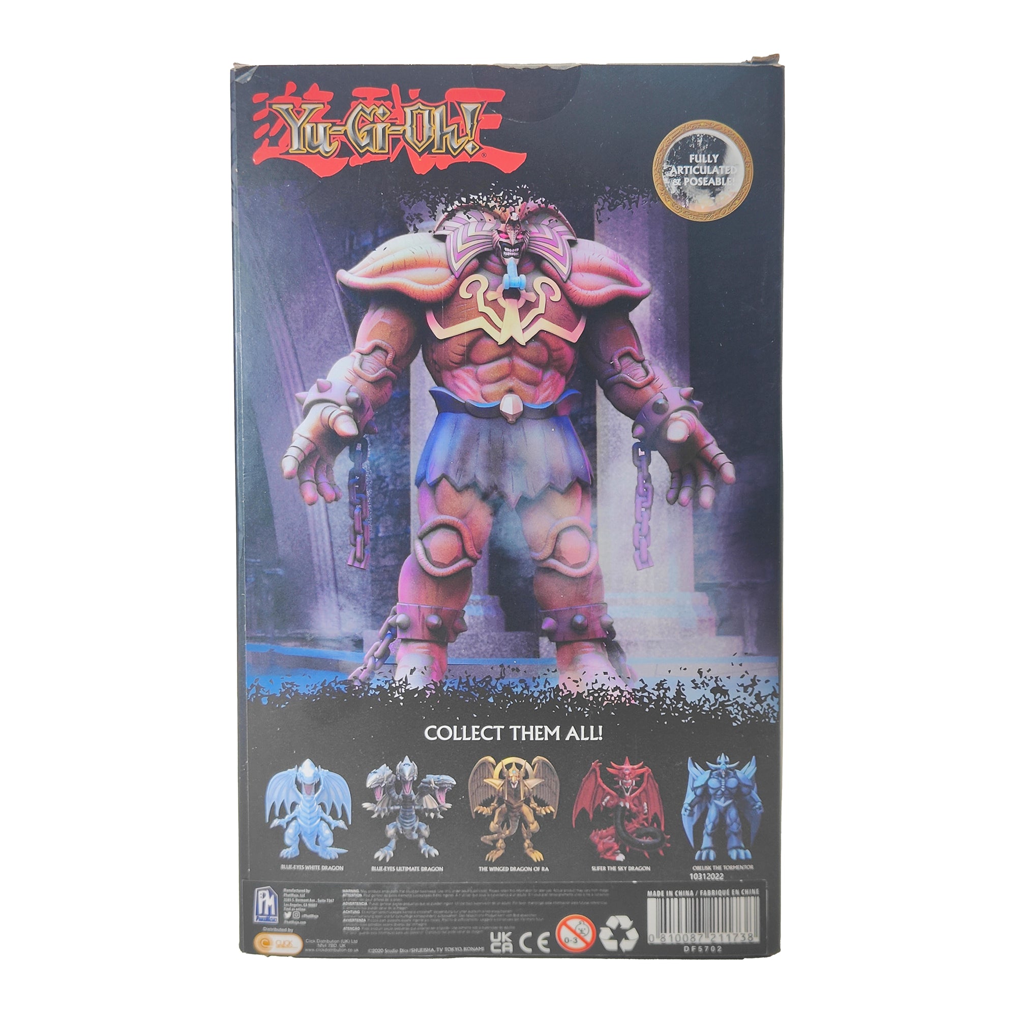 Yu Gi Oh Exodia The Forbidden One Series 1 Phatmojo Action Figure 2022 18cm