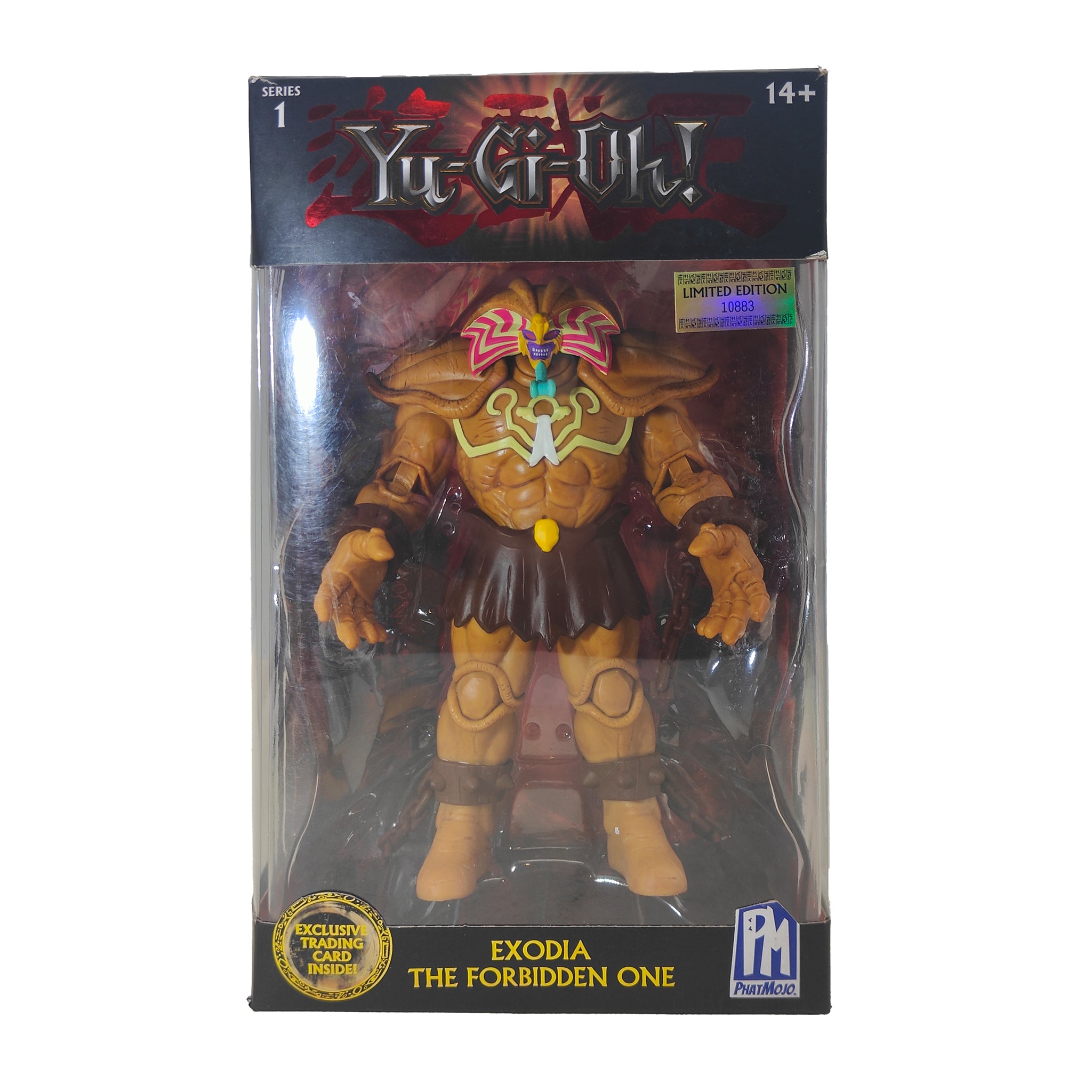 Yu Gi Oh Exodia The Forbidden One Series 1 Phatmojo Action Figure 2022 18cm – TV Icons & Heroes, Phatmojo, 18 cm, 2022, pre-owned collector piece, Uncanny Collectibles Dublin Ireland