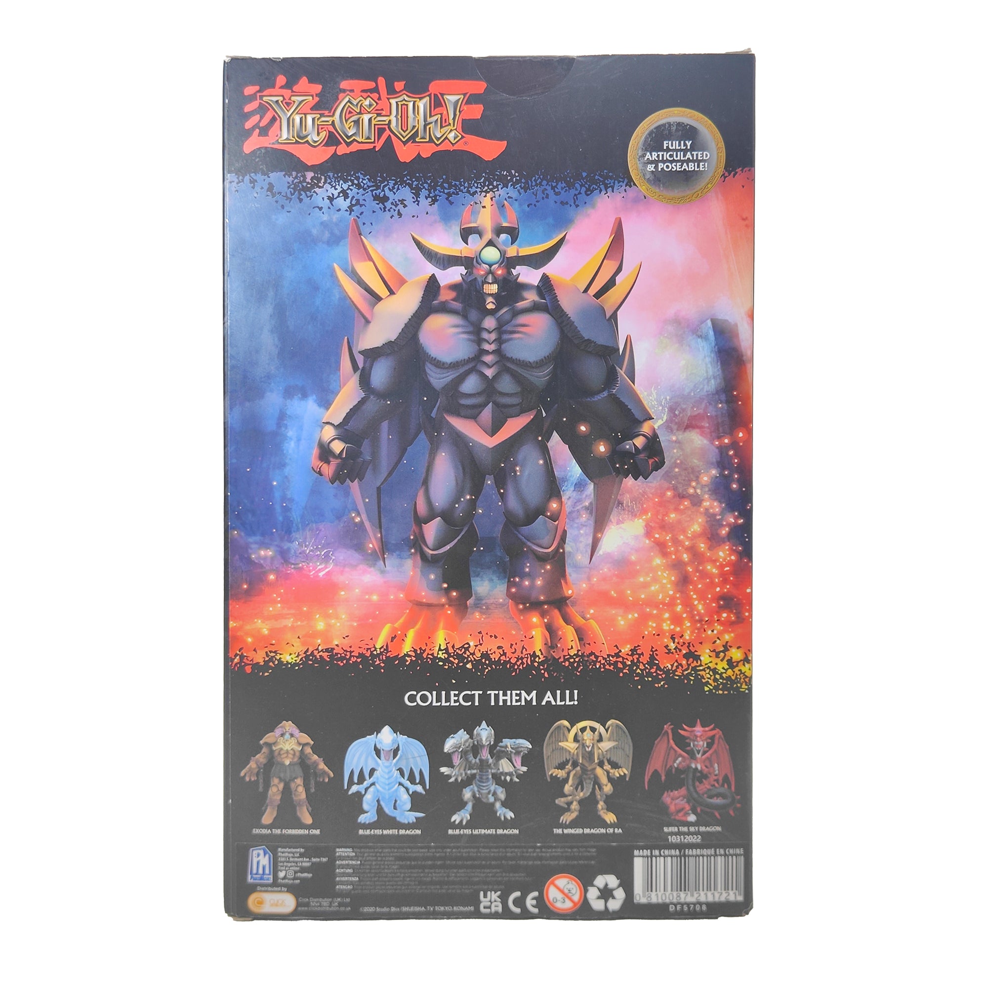 Yu Gi Oh Obelisk The Tormentor Series 1 Phatmojo Action Figure 2022 18cm