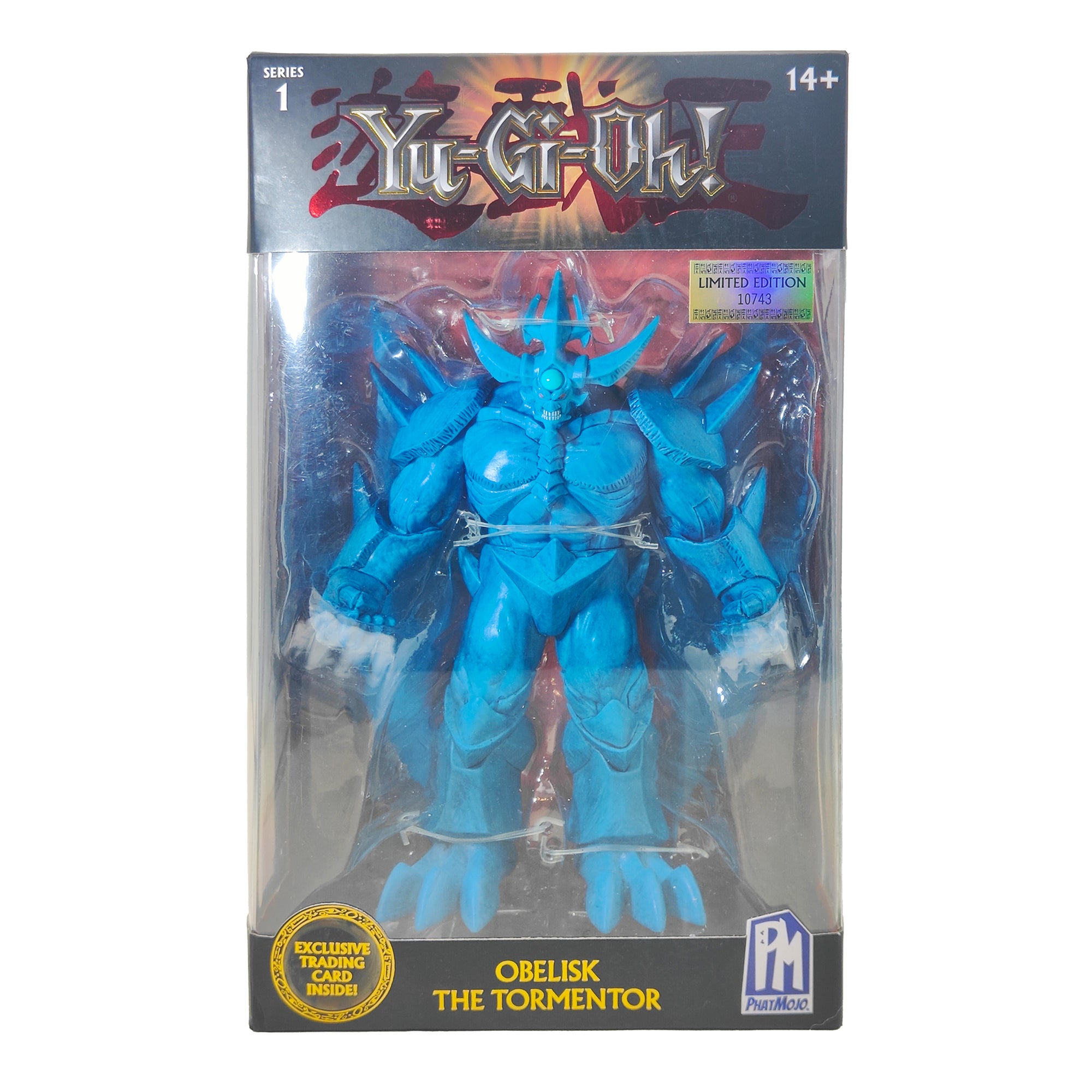 Yu Gi Oh Obelisk The Tormentor Series 1 Phatmojo Action Figure 2022 18cm