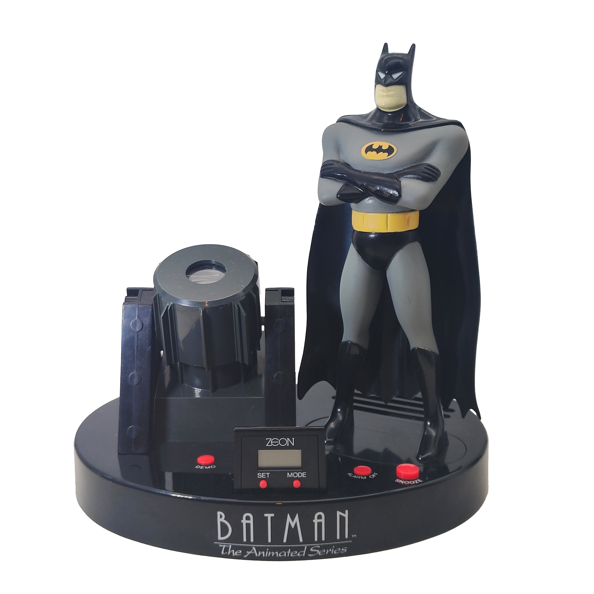 Zeon DC Batman The Animated Series Illuminating Talking Alarm Clock 1993 UNTESTED – Batman, Vintage Brands, 21 cm, 1993, pre-owned collector piece, Uncanny Collectibles Dublin Ireland